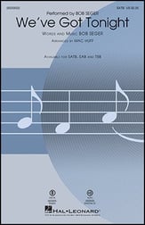 We've Got Tonight SATB choral sheet music cover